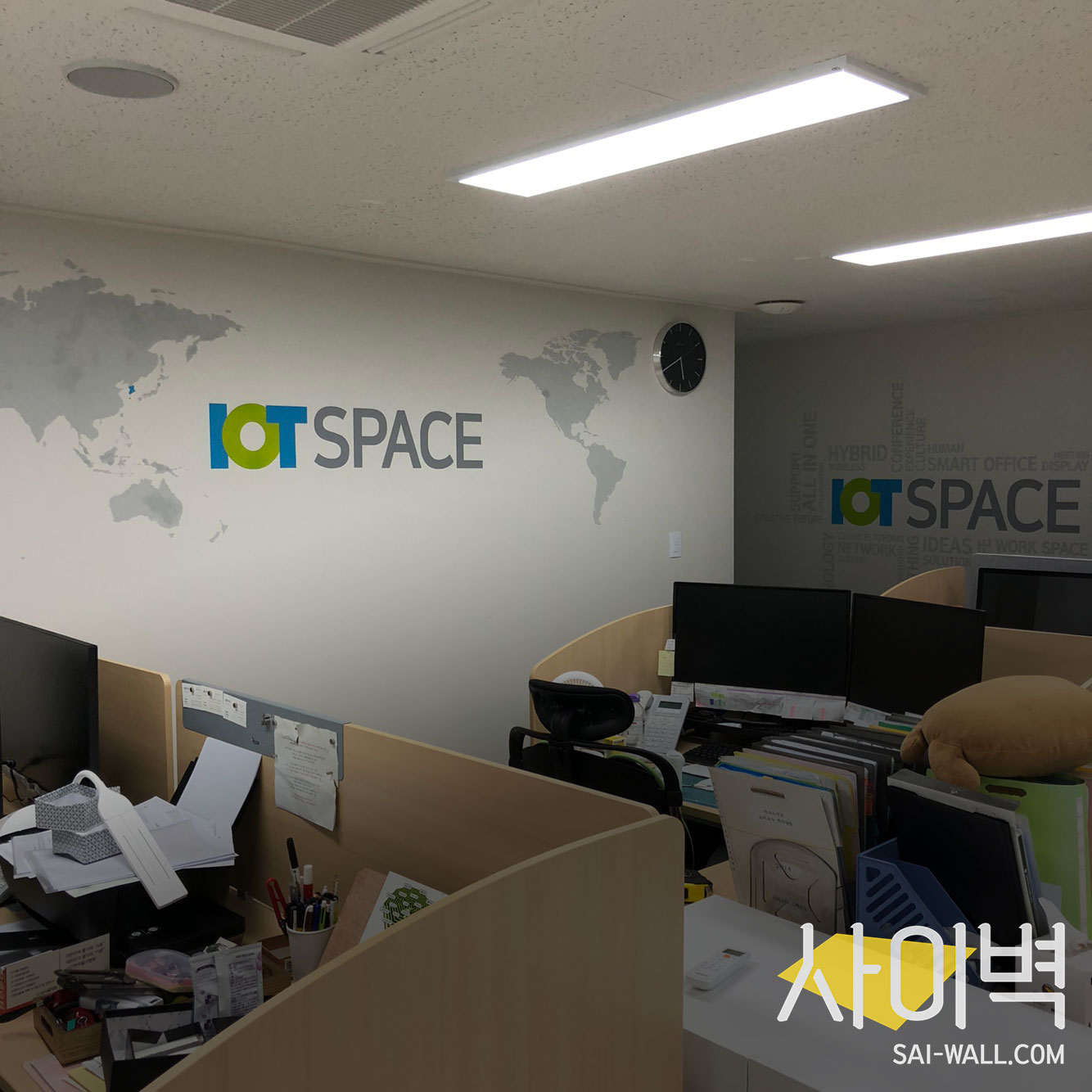 아이오티스페이스 사무실벽화 벽화 시공 사진 17